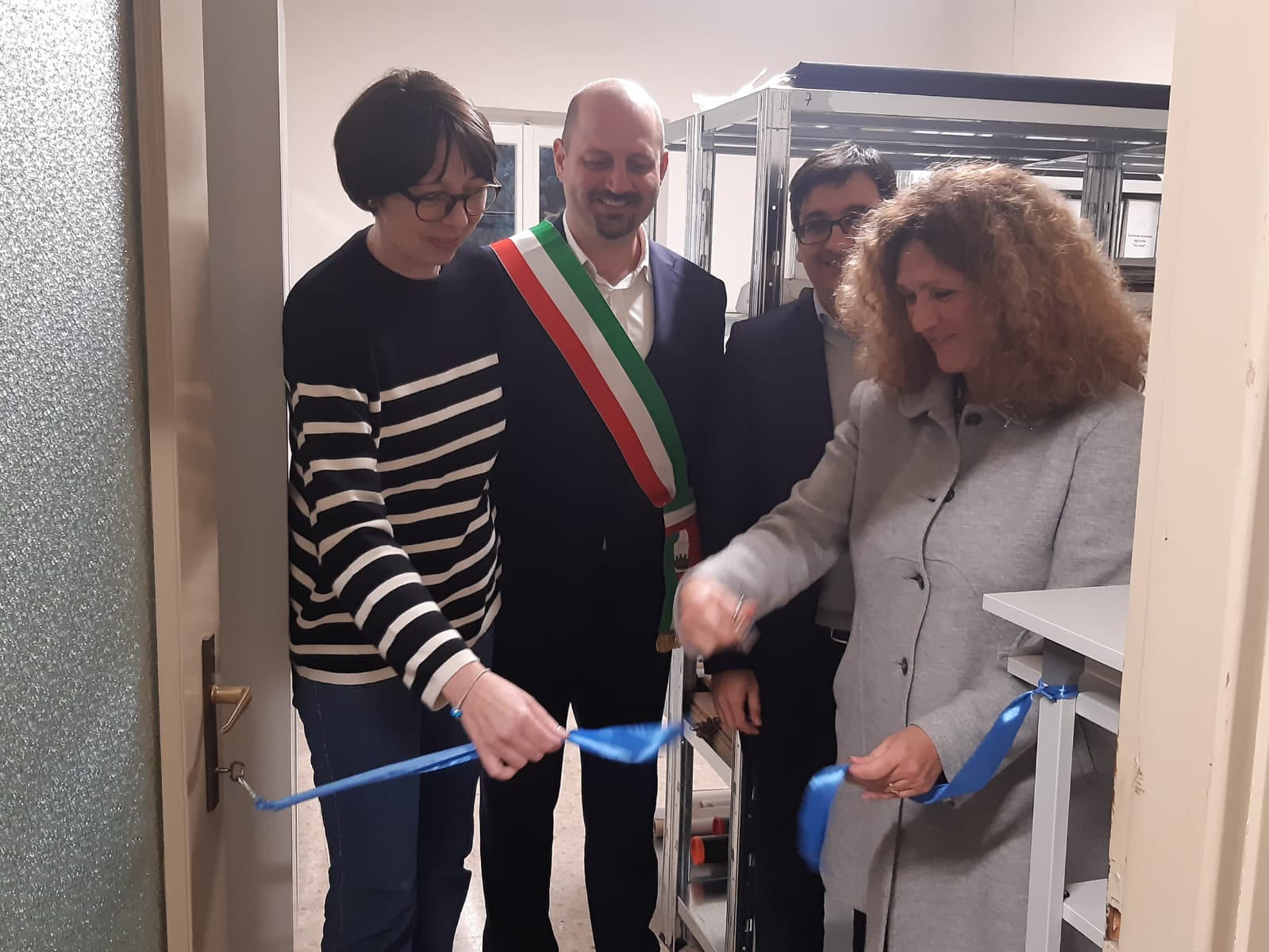 Inaugurato L Archivio Pesenti Calvi Del Belvedere Fondazione Giusi